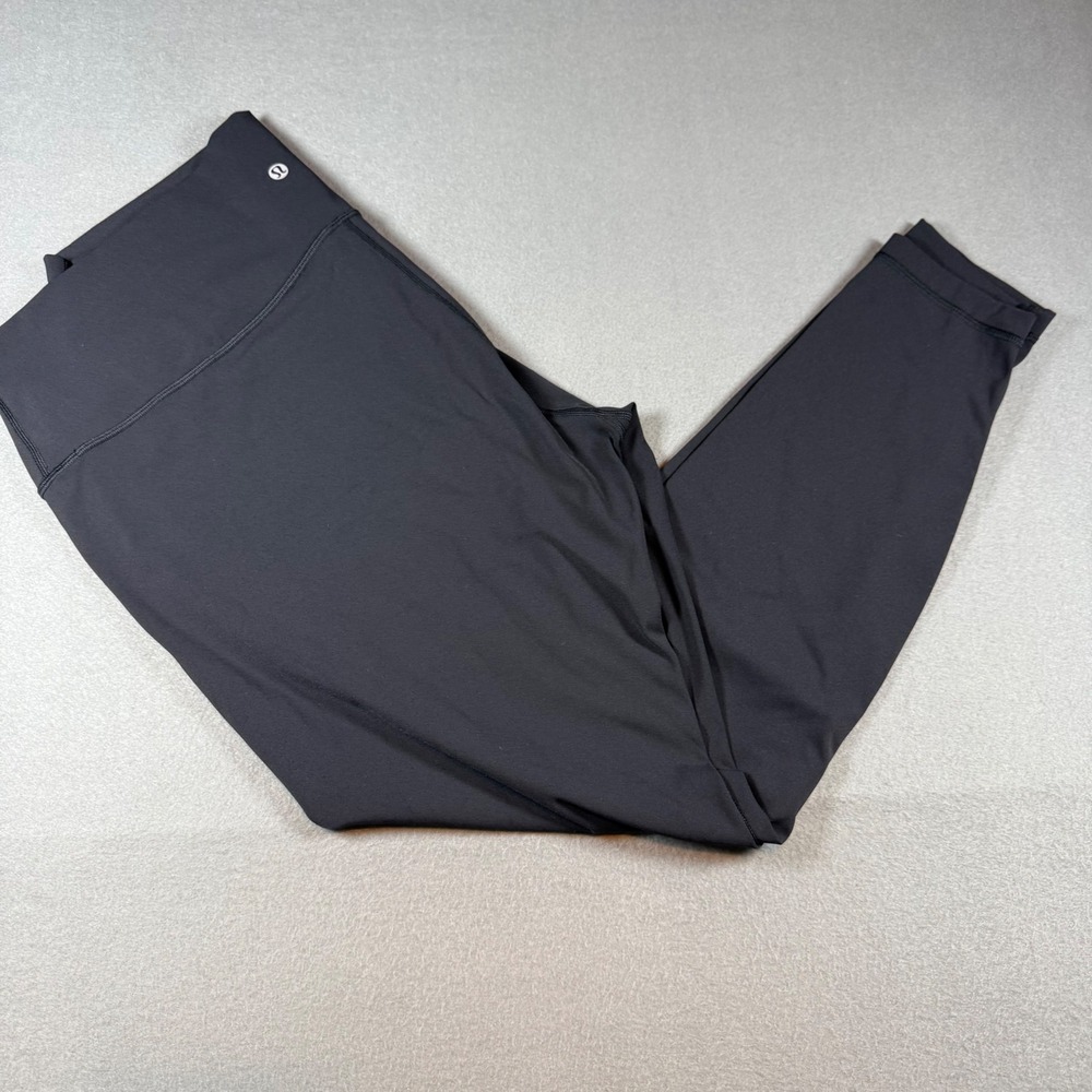 Lululemon Womens Align High-Rise Pant 28" Size 18 Black Nulu Leggings Yoga Yoga